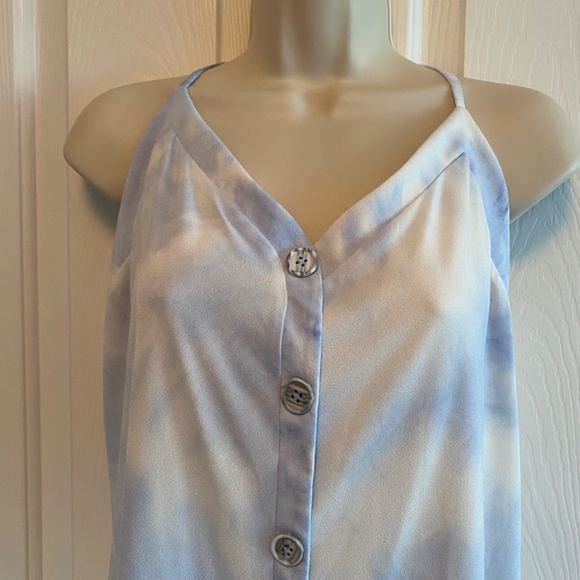 BUY 2 ITEMS GET 1 FREE - Ricki’s Muted Tie Dye Tank top Sz L - Picture 2 of 6